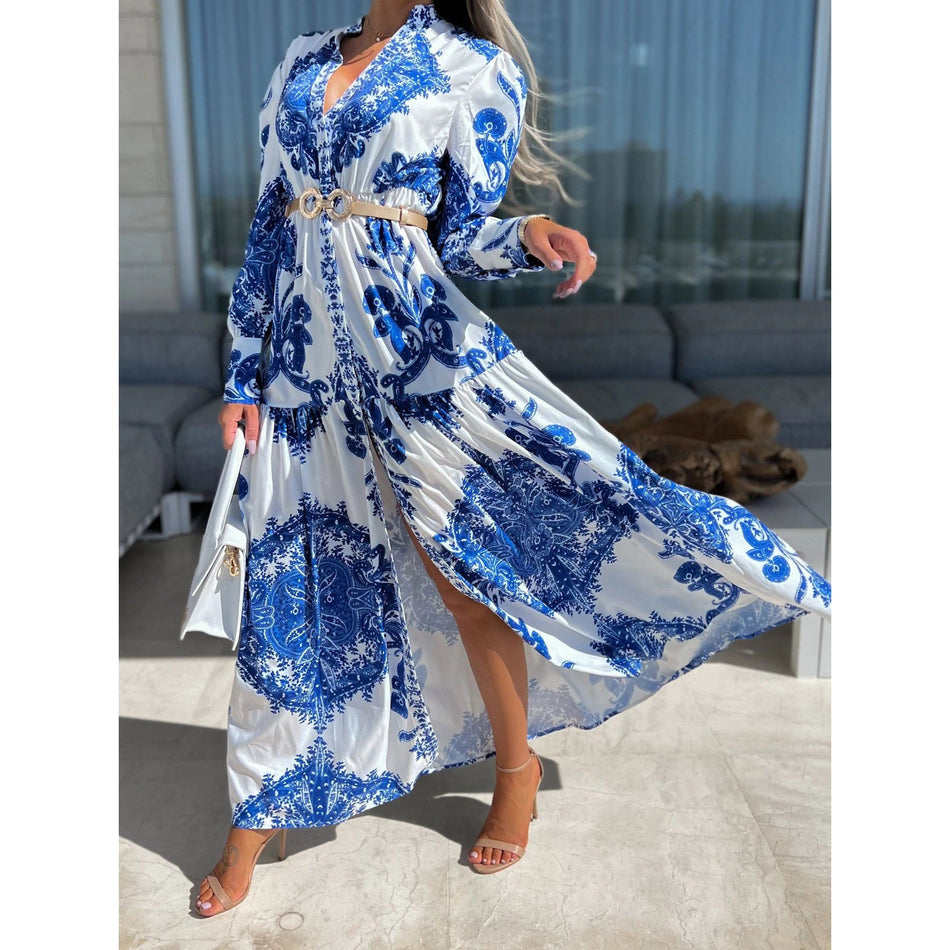 Bohemian Long Vacation Dress - Breezy 2026 Summer Style Nepal