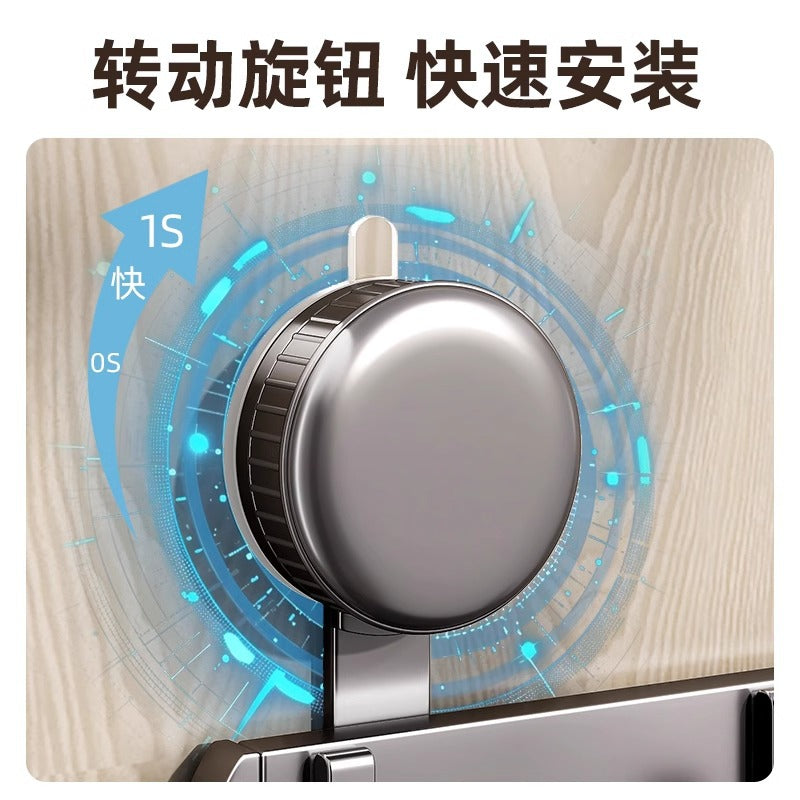 Suction Cup Door Hook Strong Adhesive Punch Free Bathroom Rack