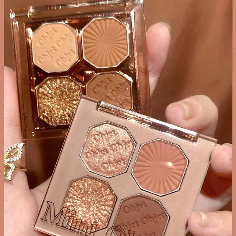 Brilliant Gem 4-Color Eyeshadow Palette | Affordable Daily Glam