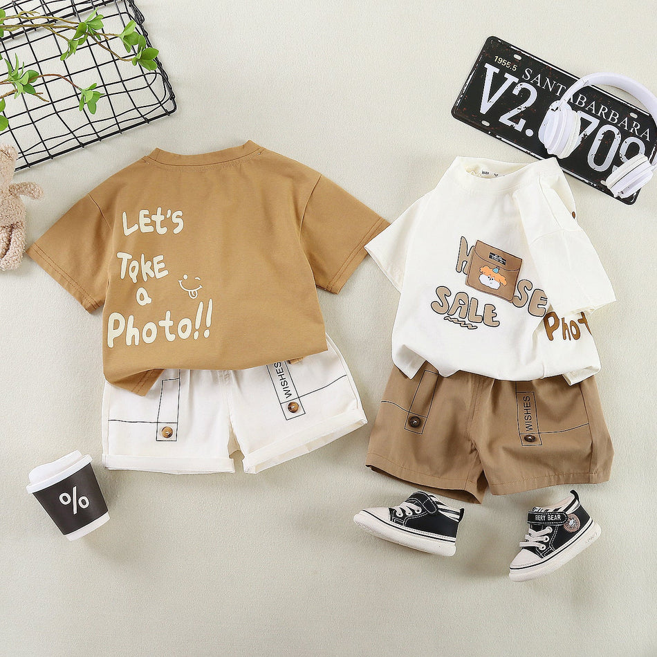 Girls 2026 Summer Tutu Puppy Printed T-Shirt