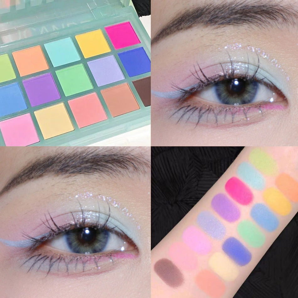 Macaron Multi-Color Eyeshadow Palette | Pink Series & Play Makeup