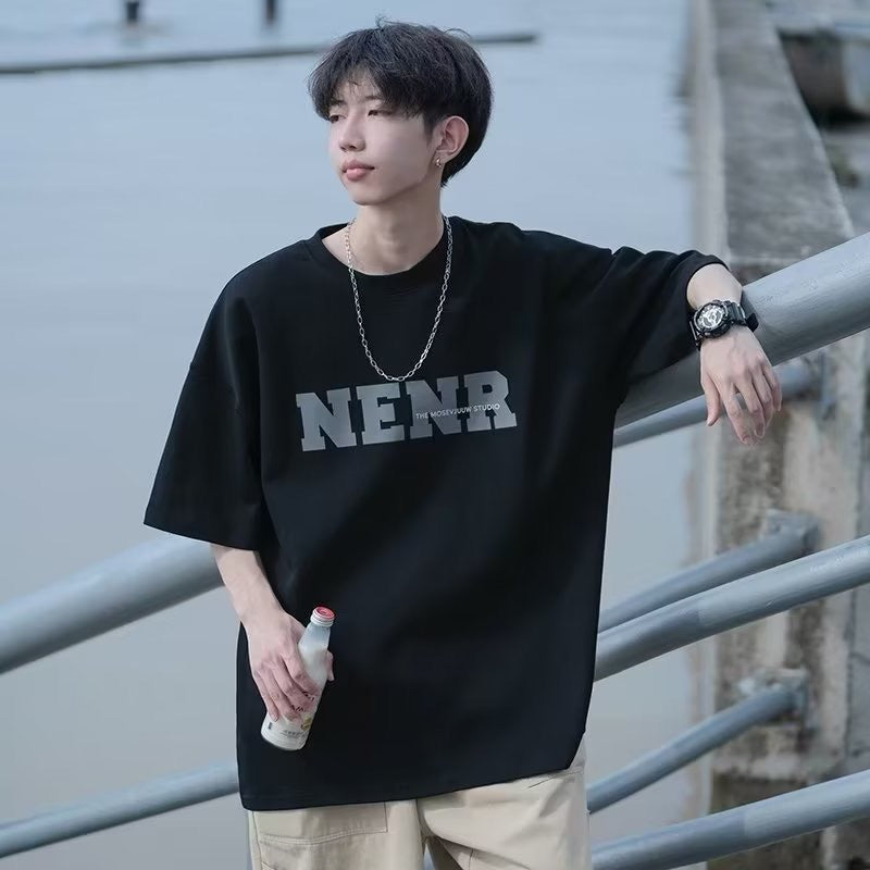 Men’s 2026 Loose Summer T-Shirt – Trendy High Street