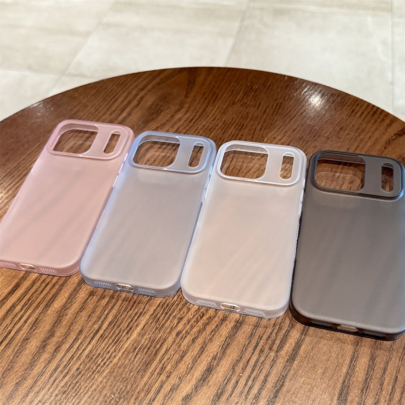 iPhone 17 Pro Max Frosted Transparent Anti-Drop Case