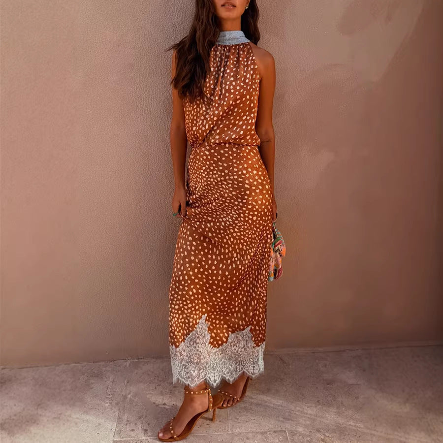 Printed 2-Piece Dress Suit - Trendy 2026 "Front & Rear" Vacation