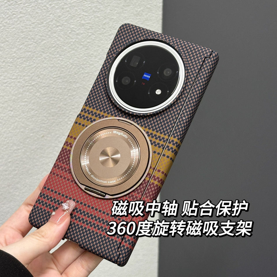 Foldable Phone Case with Magnetic Hinge & Stand