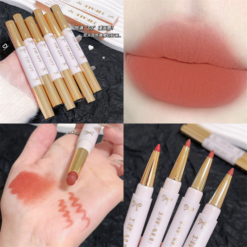 2-in-1 Soft Mist Lip Liner & Lipstick | The Ultimate "Non-Stick"