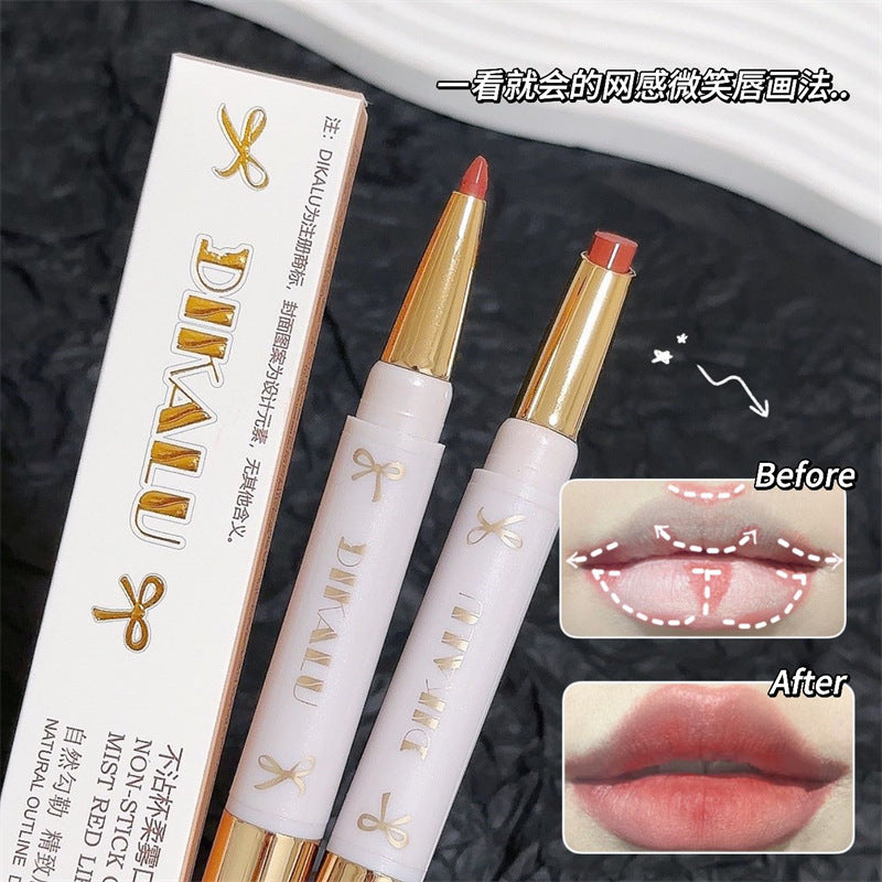 2-in-1 Soft Mist Lip Liner & Lipstick | The Ultimate "Non-Stick"