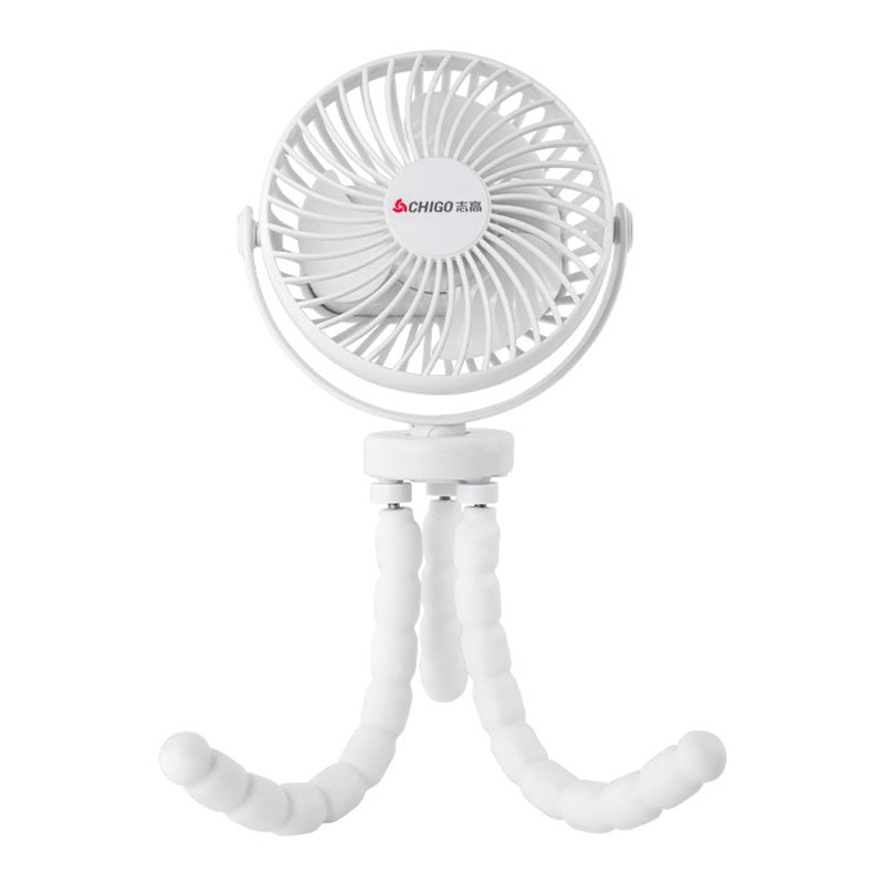 Chigo Baby Car Octopus USB Portable Mini Handheld Fan