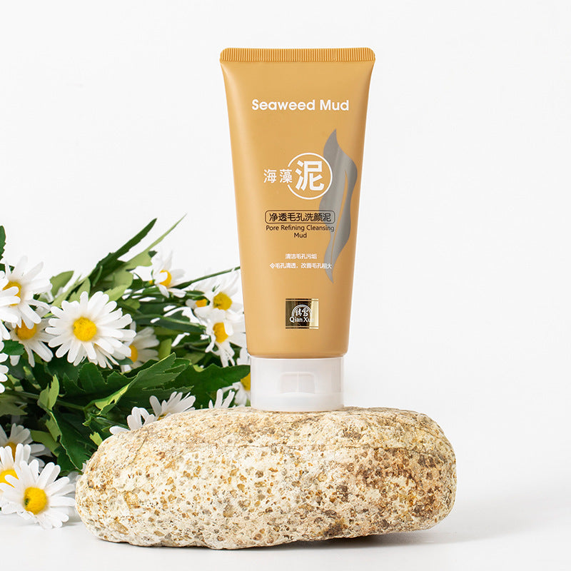 Qianxue Seaweed Mud Deep Cleansing Face Wash 130g