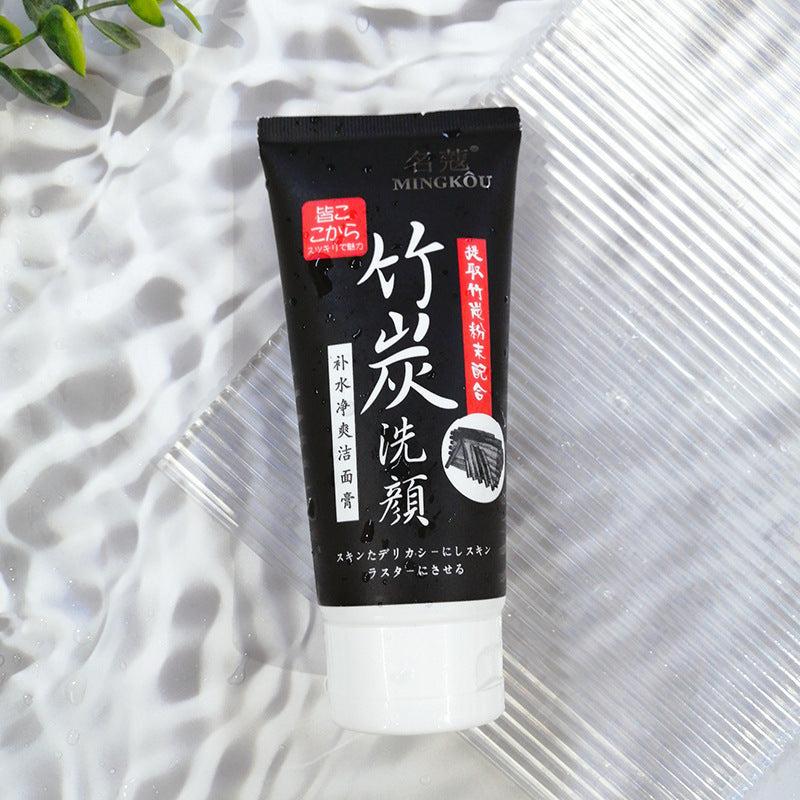 Mingkou Bamboo Charcoal Hydrating Cleansing Cream