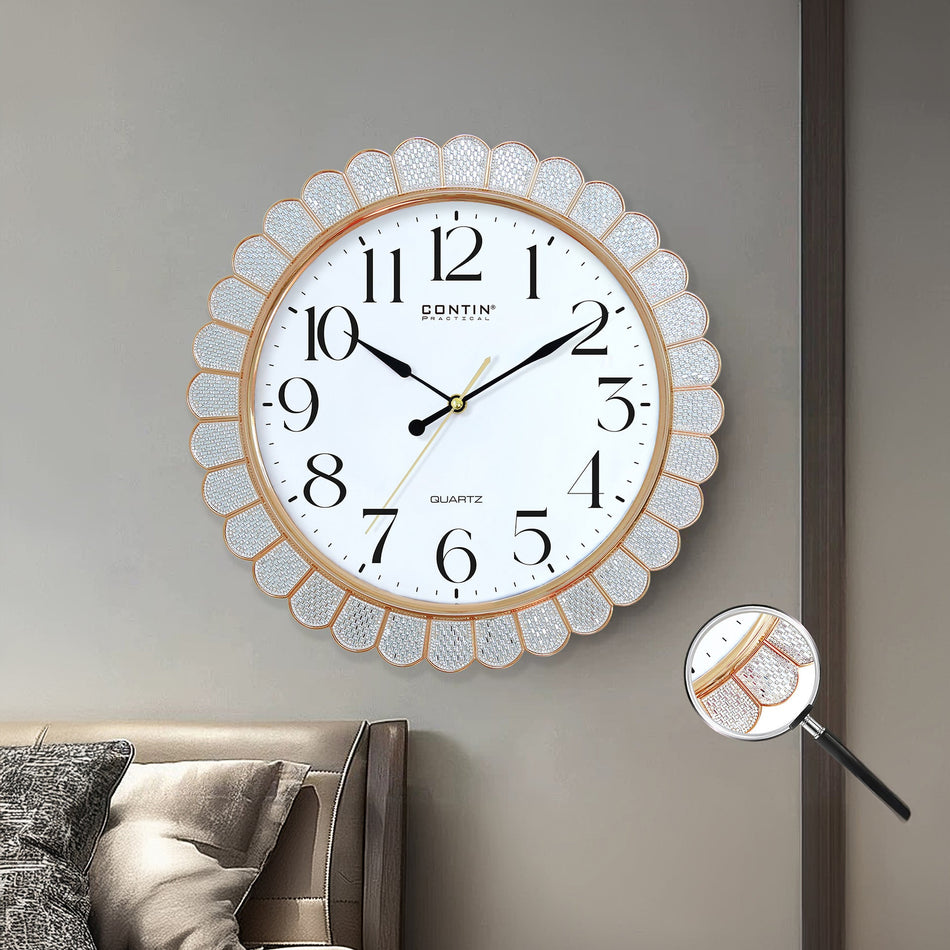 Light Luxury Minimalist Wall Clock Modern Living Room School