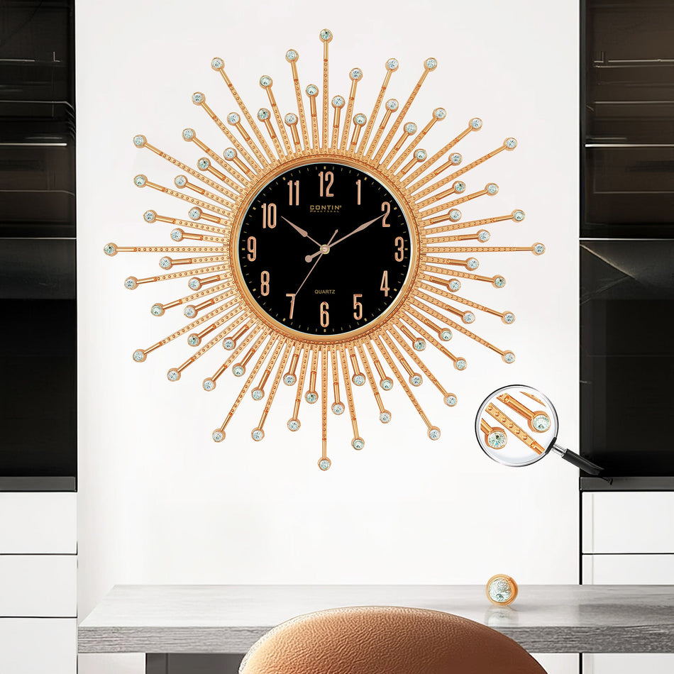 Light Luxury Modern Wall Clock Creative Home Decor Stylish Clock
