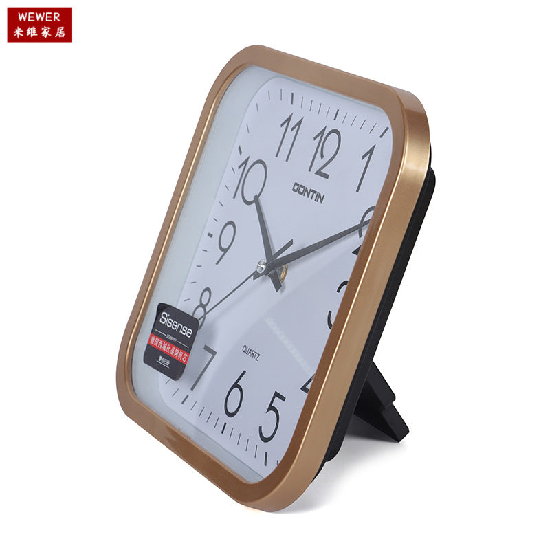 Miwei CONTIN Silent Bedside Wall Clock Office Home Simple Clock