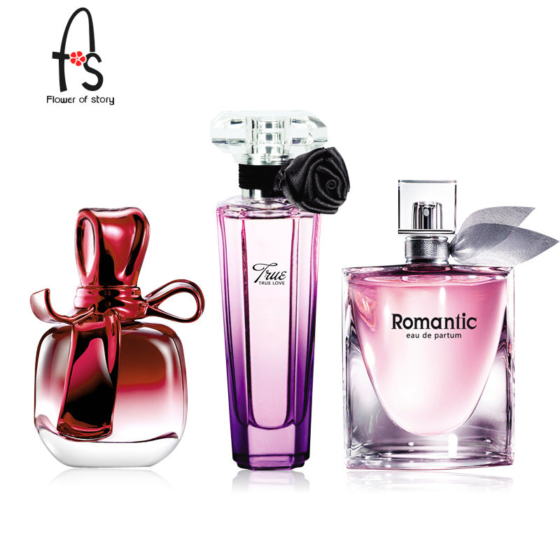 Flower Words Perfume Gift Box 3-Piece Set