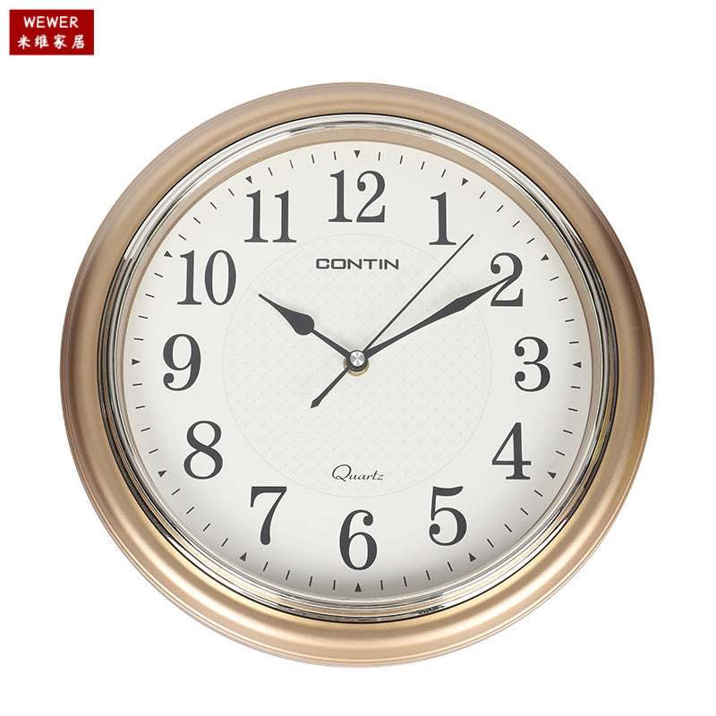 Mivi CONTIN Luminous Round Wall Clock Silent Scanning Home Office