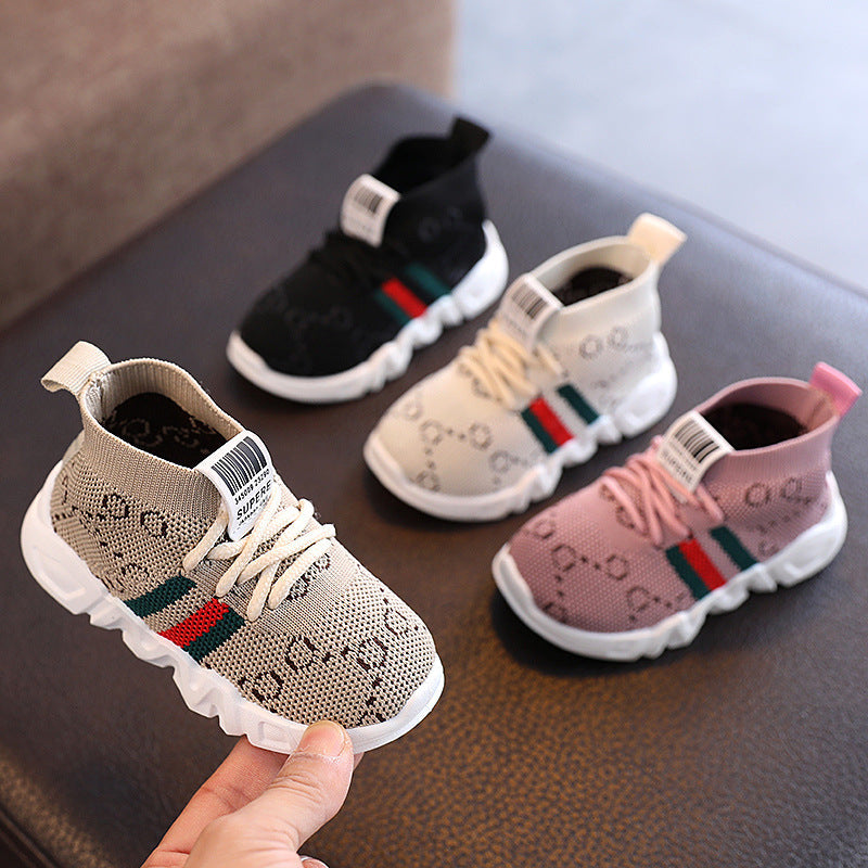 Korean Kids Knitted Socks Shoes – Spring & Autumn 2026