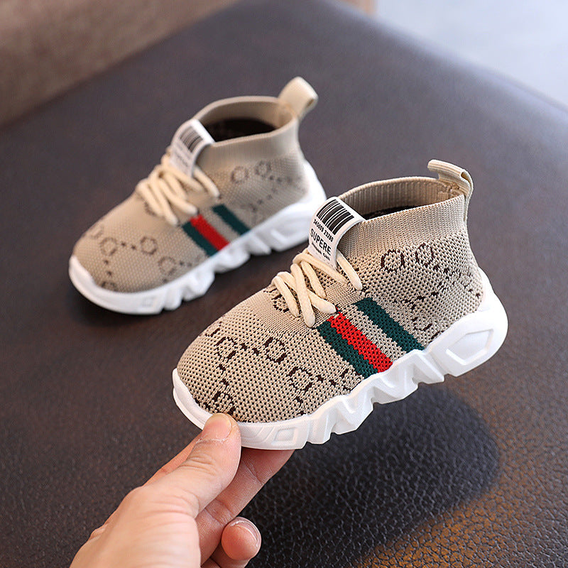 Korean Kids Knitted Socks Shoes – Spring & Autumn 2026