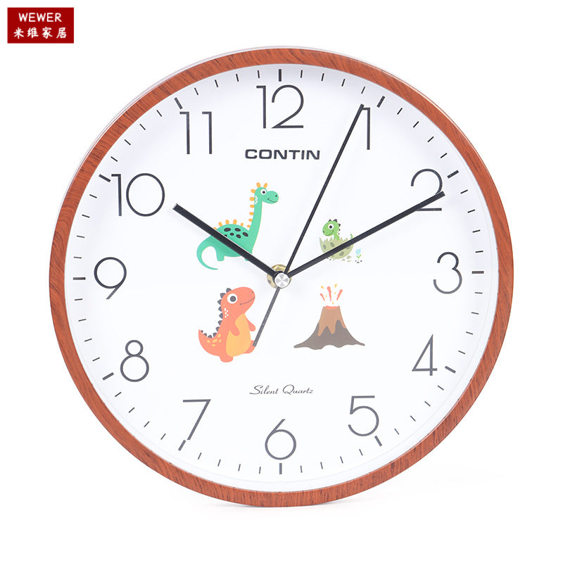 Miwei CONTIN Cartoon Pendulum Wall Clock Silent Fashion Home