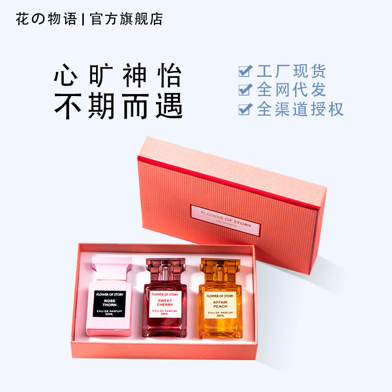 Flower Story Women’s Perfume Set | 4x25ml Long-Lasting