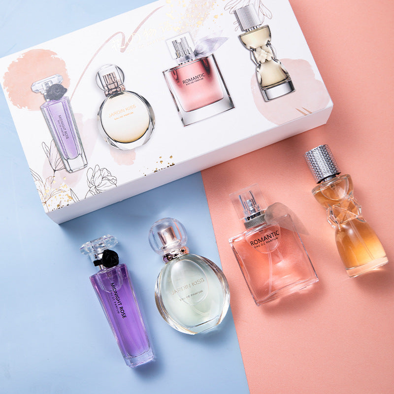 STOCK-Flower Story 4-Piece Perfume Set | Viral Women’s Gift Box