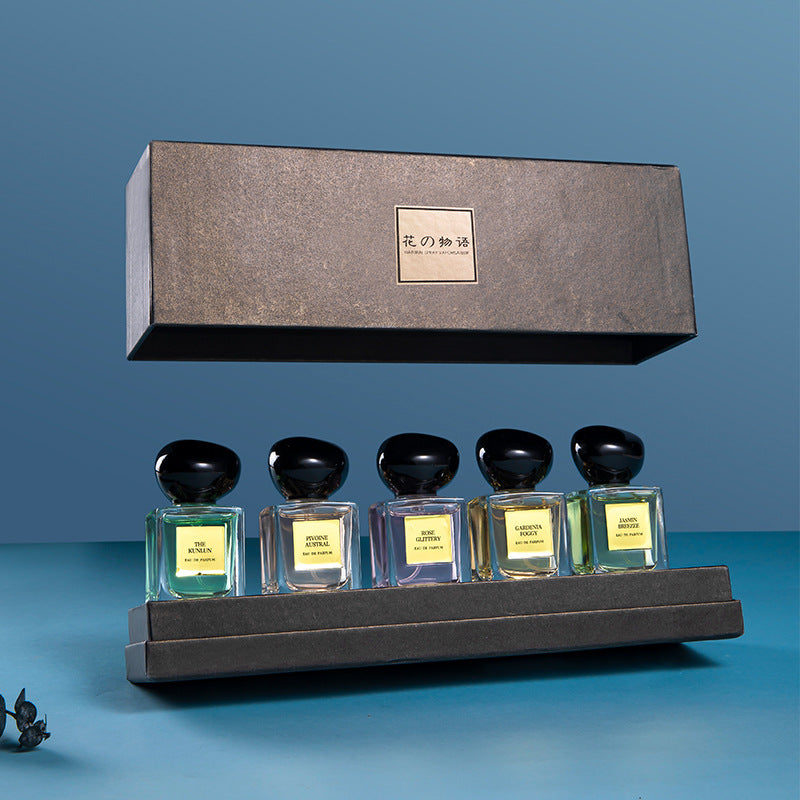 Flower Story 5-Piece Perfume Set | Long-Lasting Fragrance