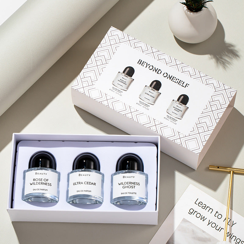 Flower Story Rose Perfume Set | No Man’s Land 4-Piece Box