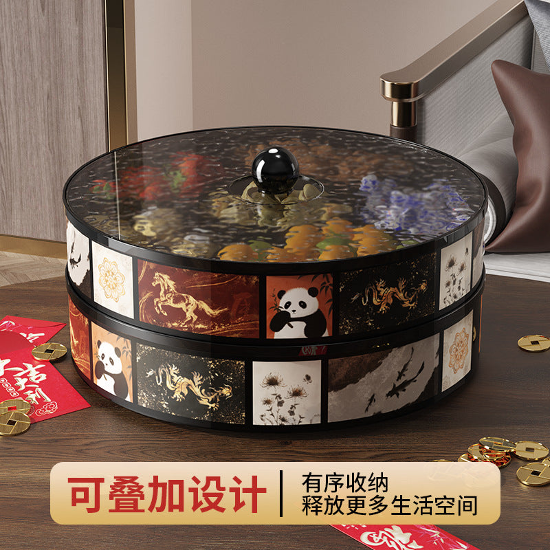 High-End Fruit Plate Candy Box Living Room Snack Storage
