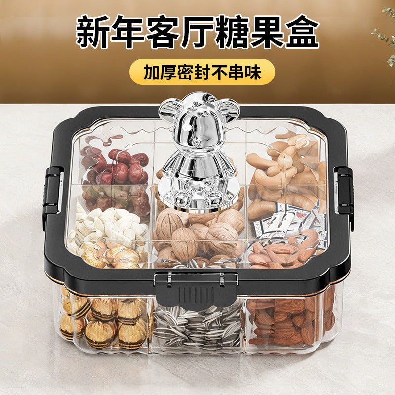 Candy Box Snack Display Plate Coffee Table Living Room Tray