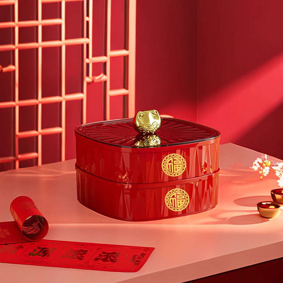 Fruit Plate Home Living Room Coffee Table Melon SeedCandyBox
