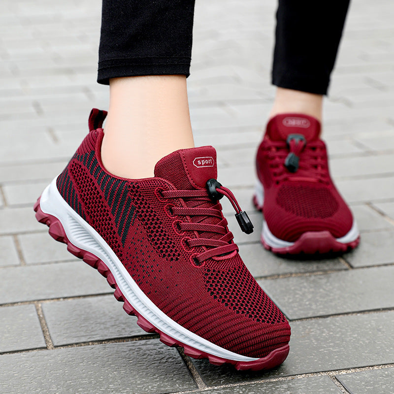 Senior Non Slip Soft Sole Travel Shoes