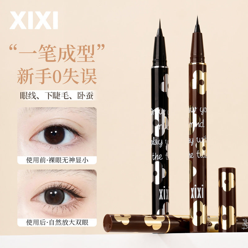 Xixi Sweetheart Flower Waterproof Long-Lasting Eyeliner
