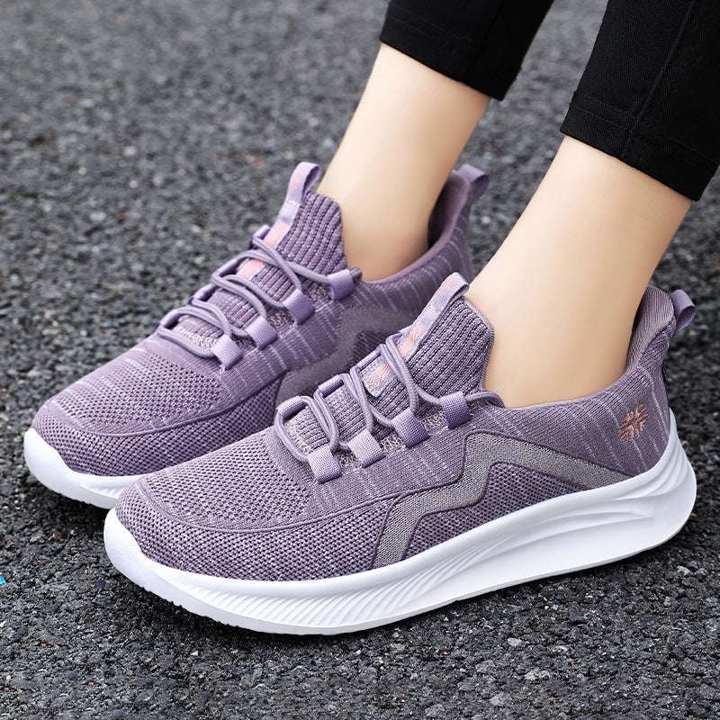 Korean Style Soft Sole Walking Sneakers