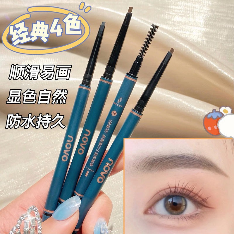 Novo Double-Ended Waterproof Eyebrow Pencil
