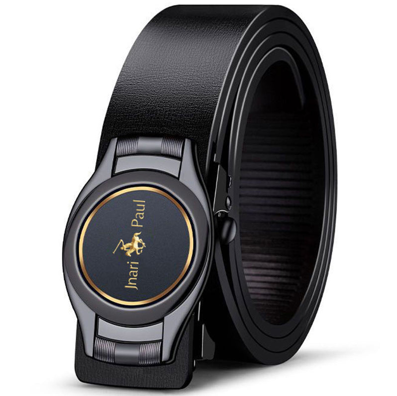 Men’s Genuine Leather Korean-Style Automatic Belt