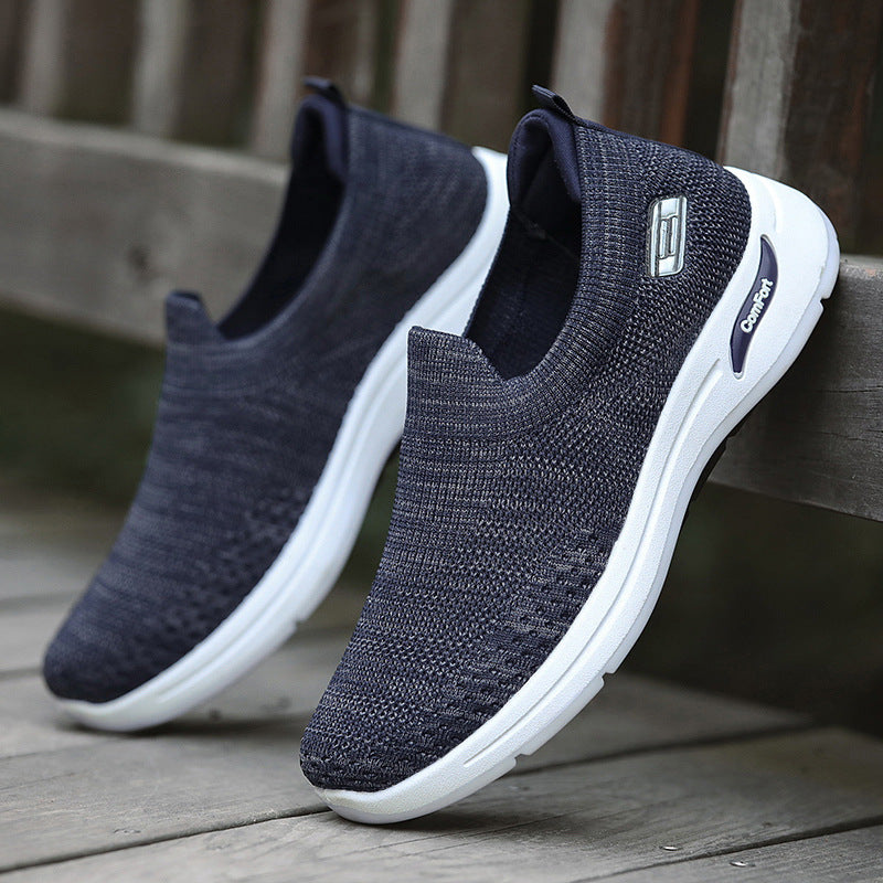 Mens Slip On Lightweight Casual Sneakers