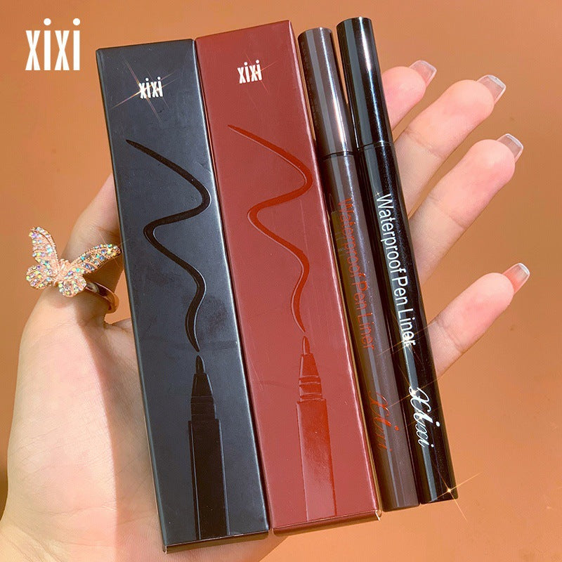 Xixi Quick-Dry Waterproof Sponge Tip Eyeliner Pen