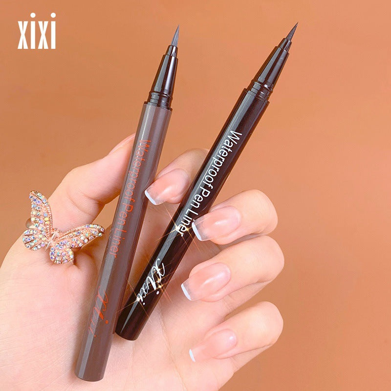 Xixi Quick-Dry Waterproof Sponge Tip Eyeliner Pen