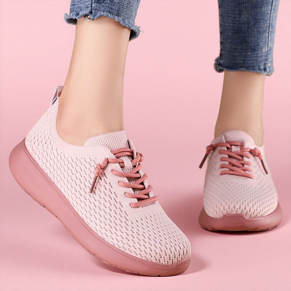 Versatile Mesh Soft Sole Couple Sneakers