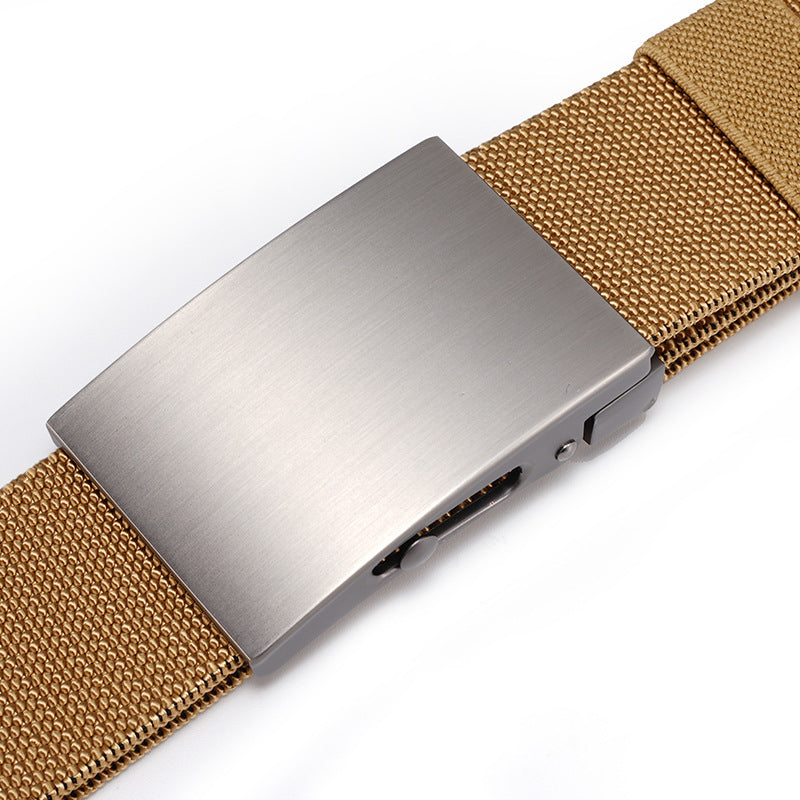 Men’s Nylon Outdoor Automatic Buckle Belt