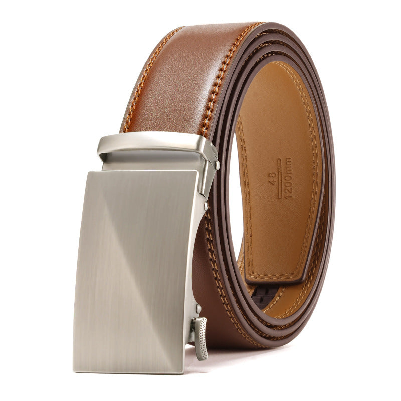 Explosive Men’s Genuine Leather Automatic Belt