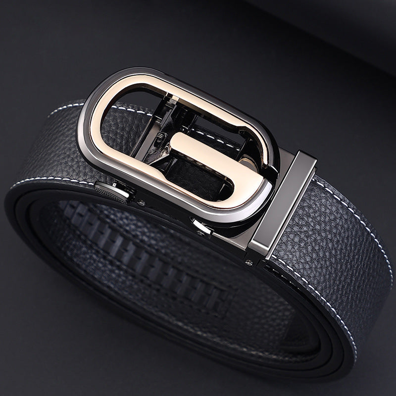 Men’s First-Layer Cowhide High-End Automatic Belt