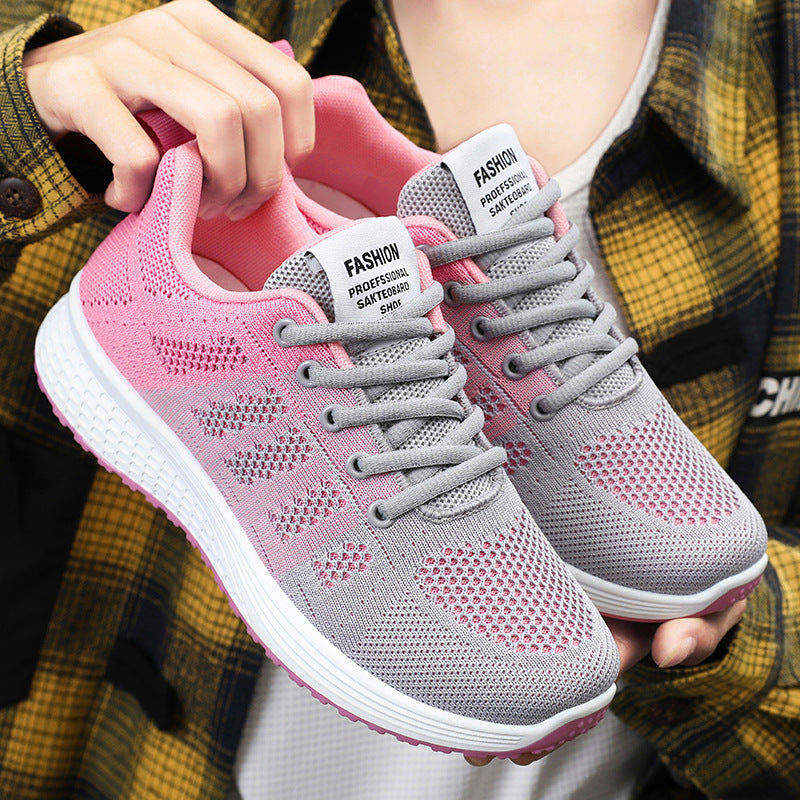Student Fly Knit Breathable Comfort Sneakers