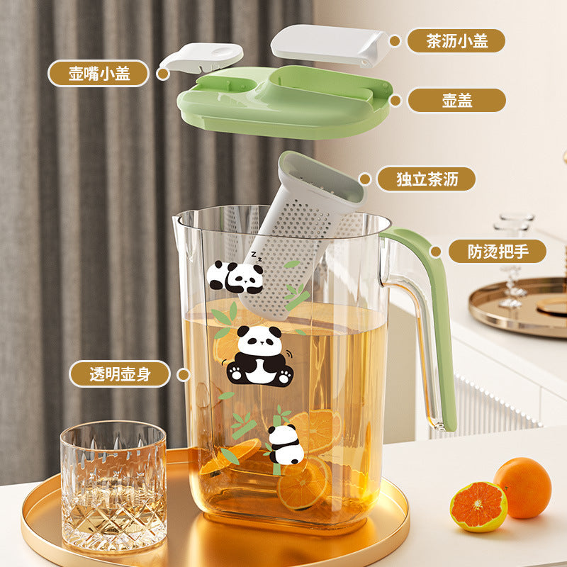 Scented Tea Cold Water Kettle Transparent Large Capacity Jug
