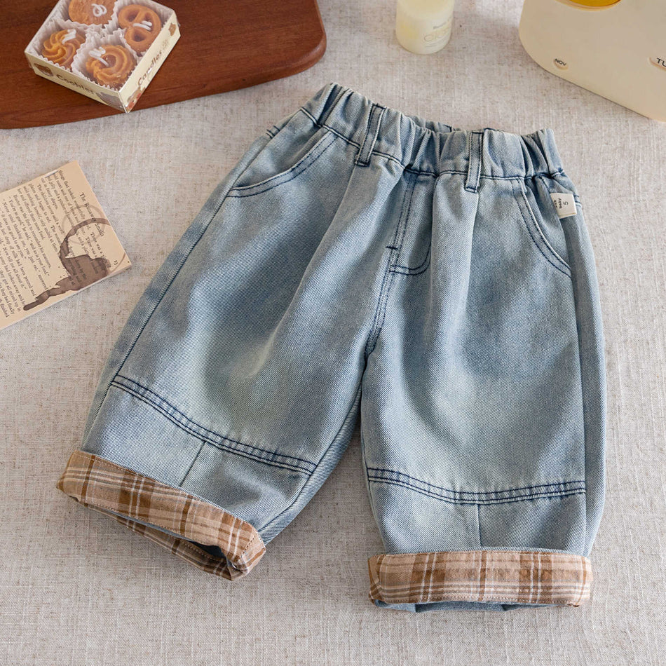 Boys Soft Distressed Jeans Cartoon Pants 2026