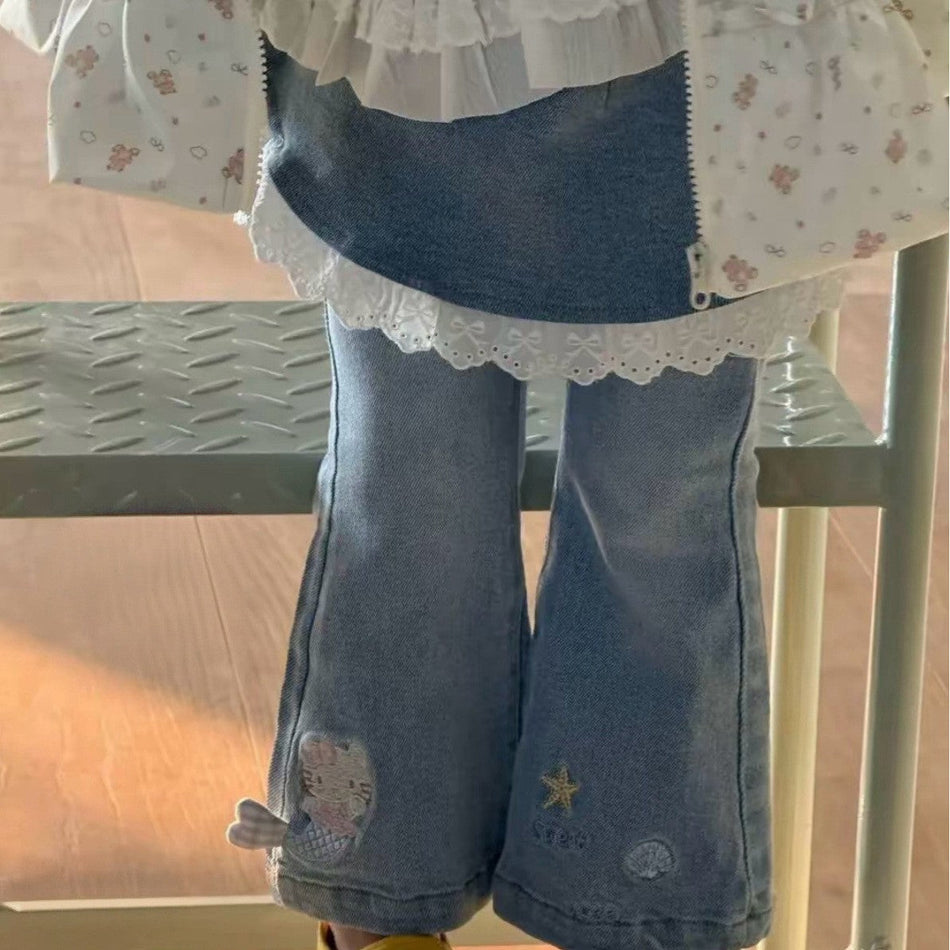 Girls Flared Jeans Spring-Autumn 2026
