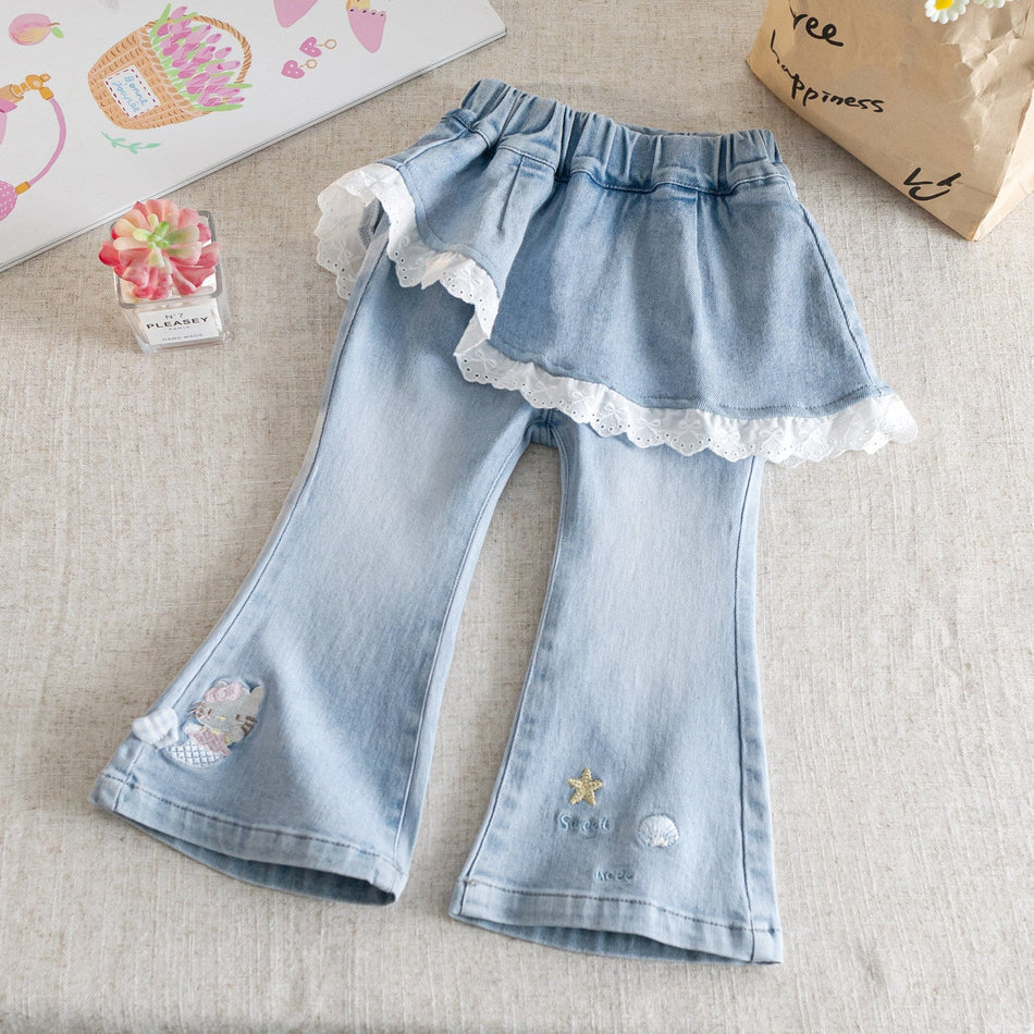Girls Flared Jeans Spring-Autumn 2026