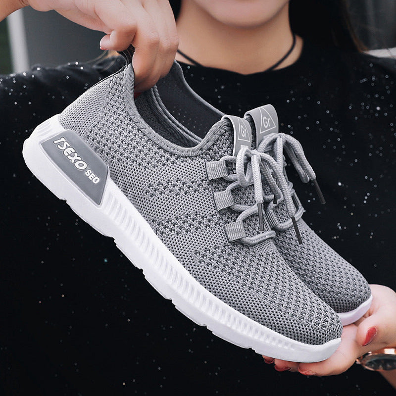 Second Skin Lightweight Fly Knit Running Shoes