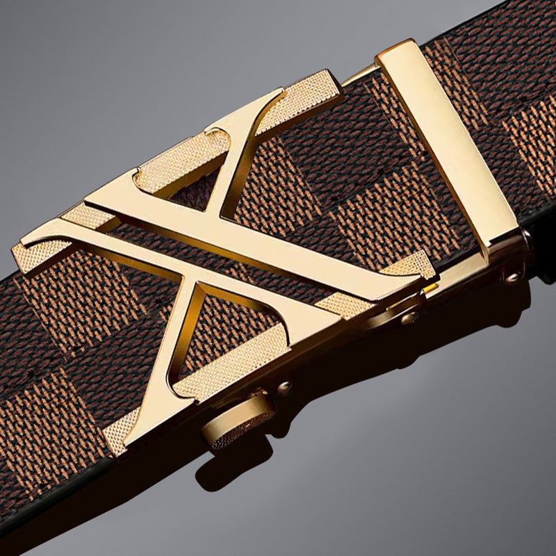Factory Direct Men’s High-End Leather Belt
