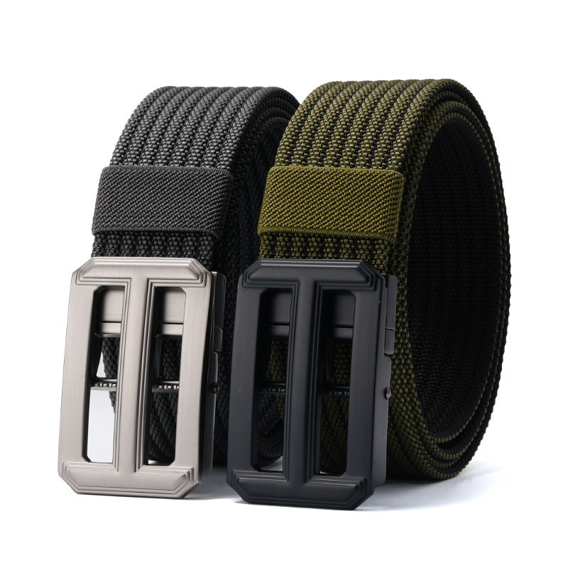 Men’s Nylon Tactical Automatic Buckle Belt
