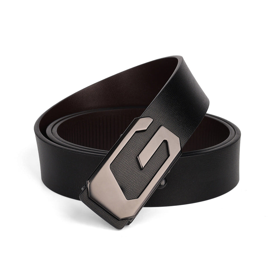 Men’s Cowhide Automatic Buckle Wholesale Belt